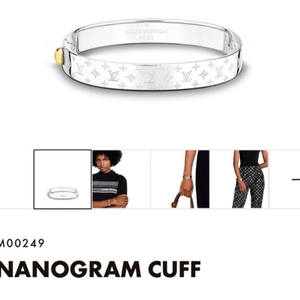Louis Vuitton Nanogram Cuff